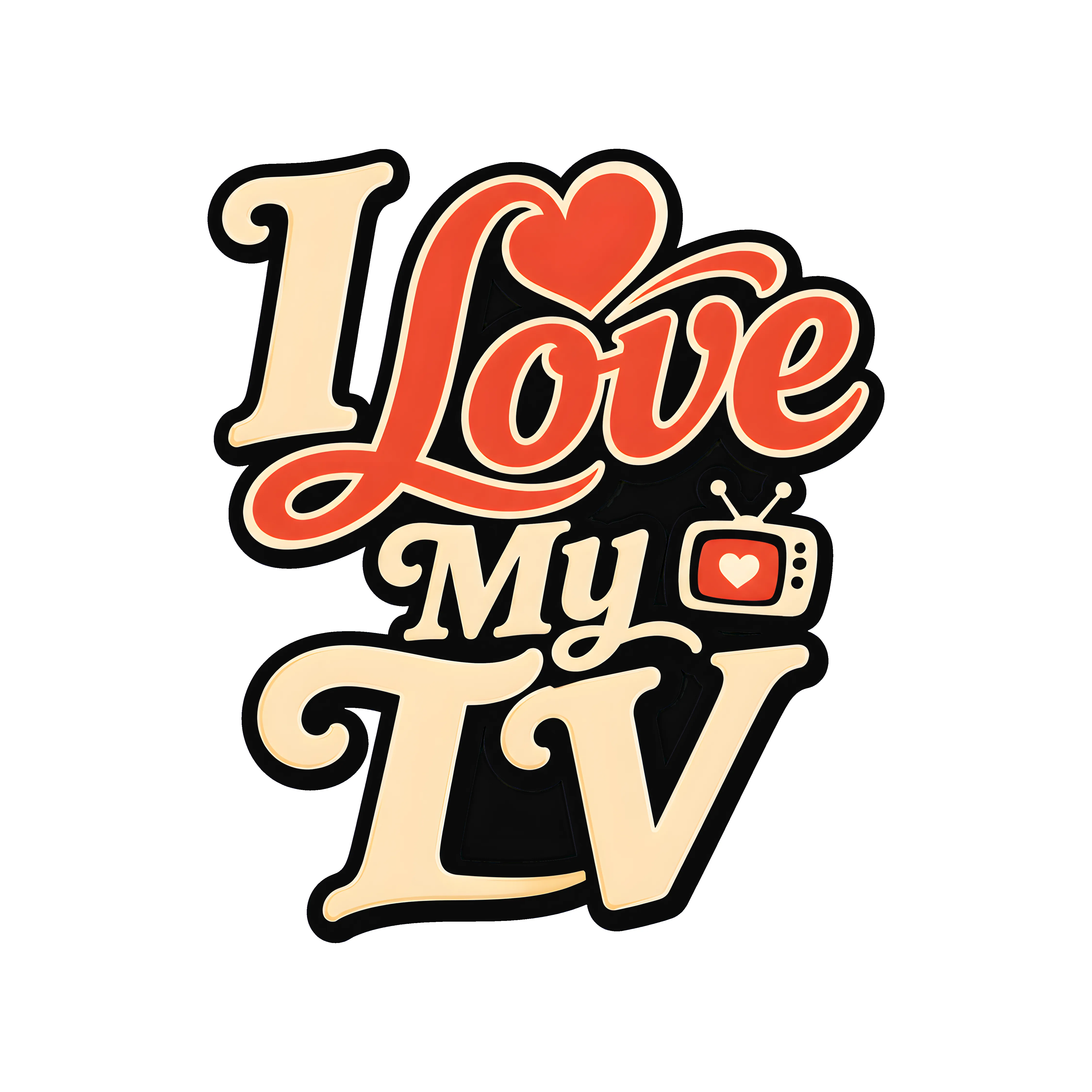I Love My TV T-Shirt preview from Lolsies