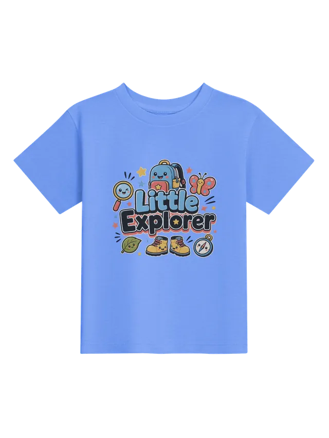 Little Explorer heather columbia blue preview