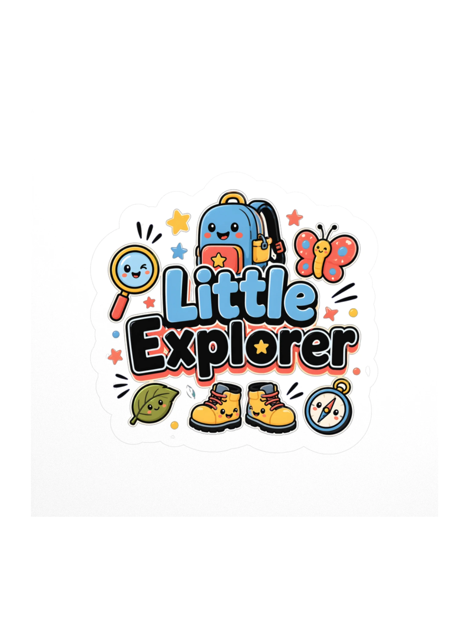 Little Explorer sticker preview