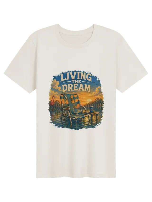 Living The Dream vintage white preview