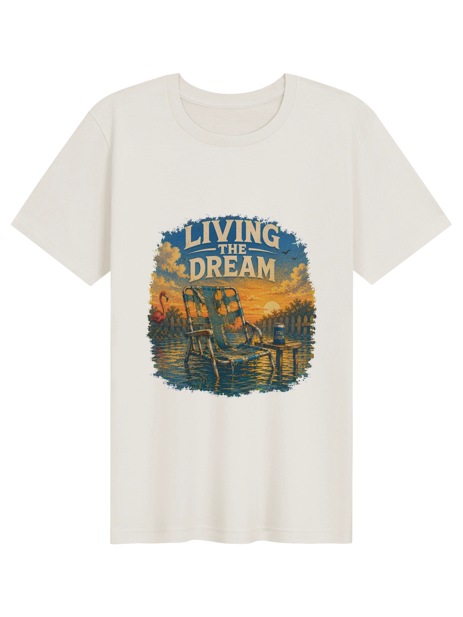 Living The Dream vintage white preview