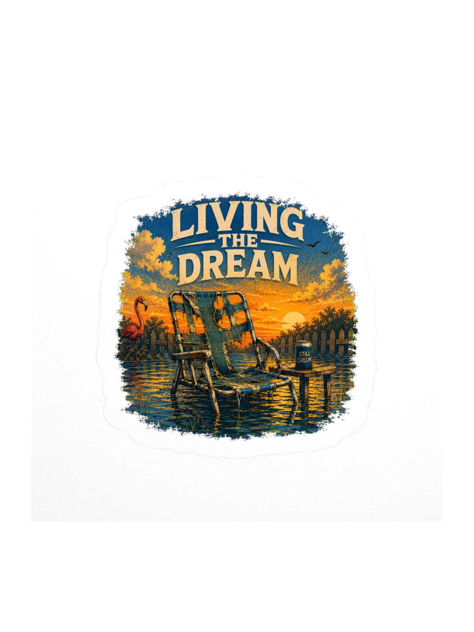 Living The Dream sticker preview