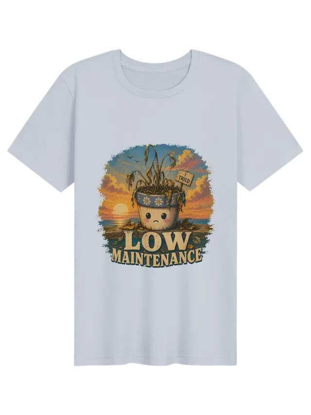 Low Maintenance light blue preview