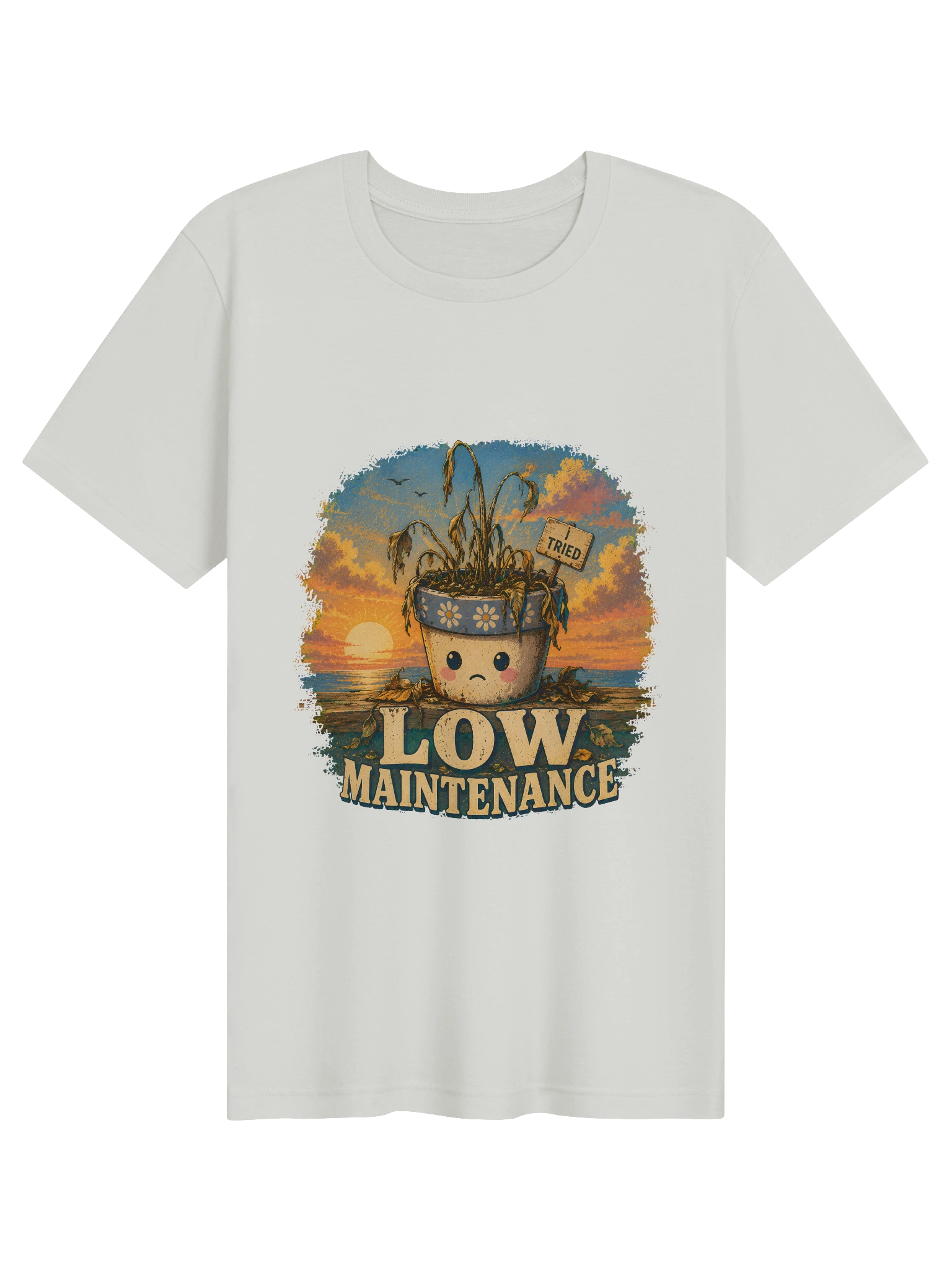 Low Maintenance silver preview