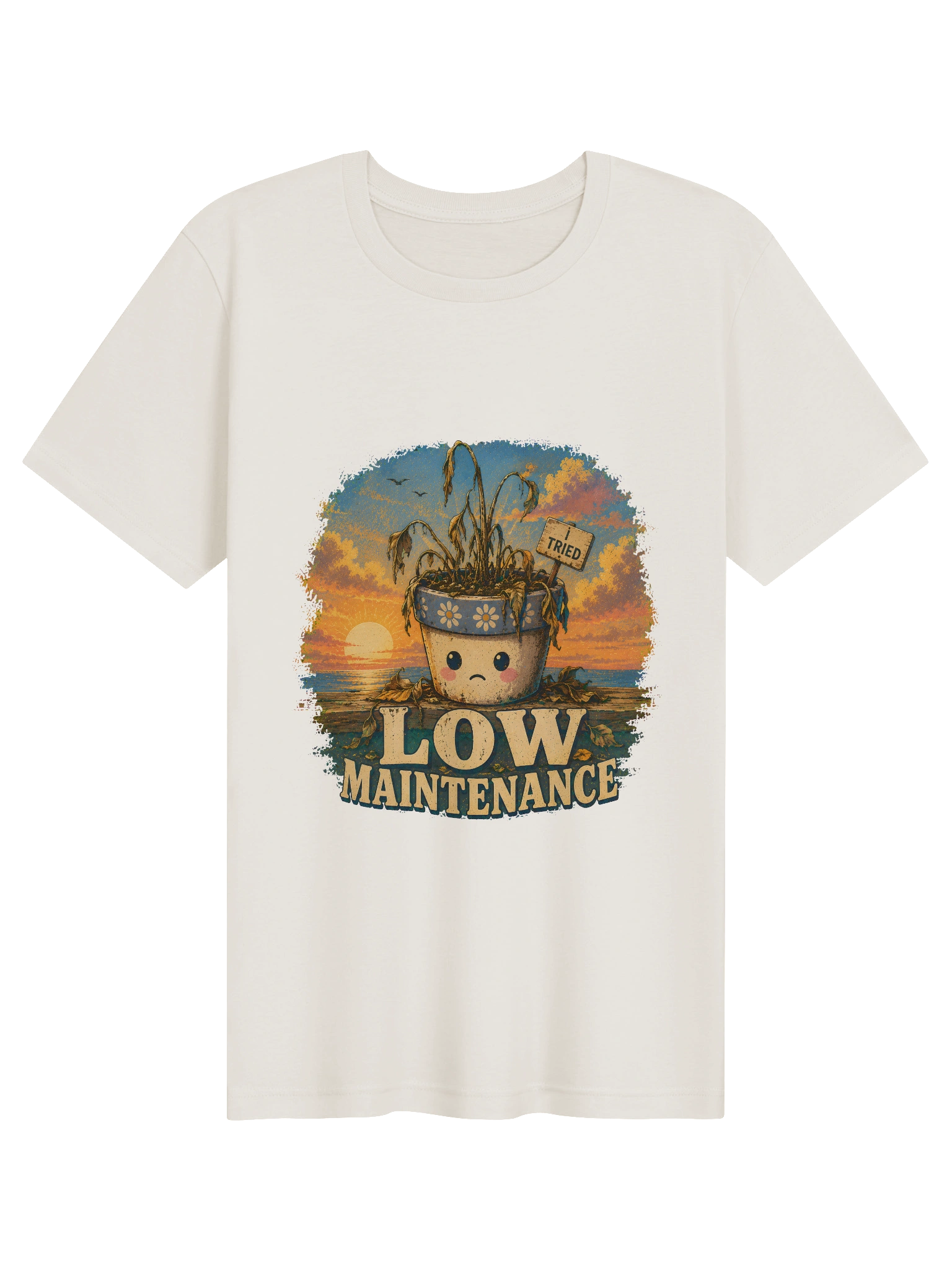 Low Maintenance vintage white preview