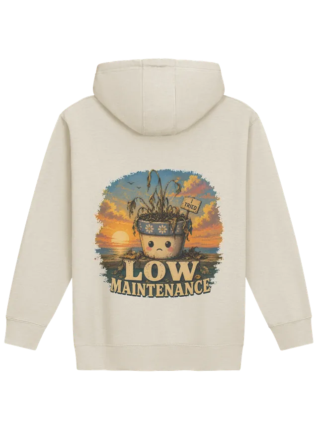 Low Maintenance hoodie preview