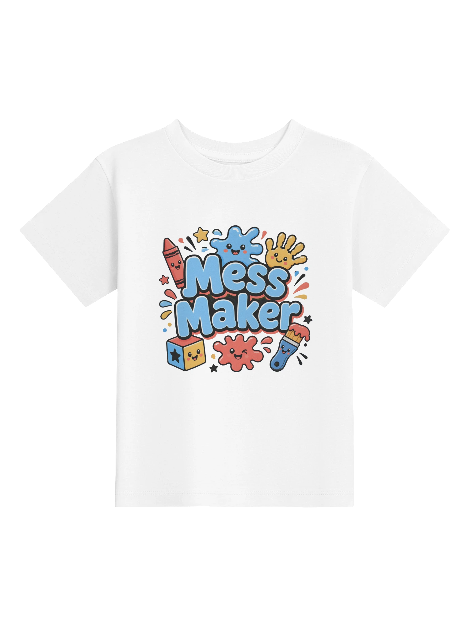 Mess Maker Toddler Tee preview from Lolsies