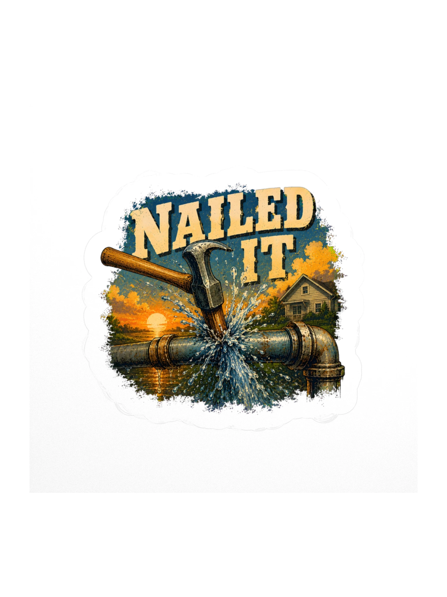 Nailed It sticker preview