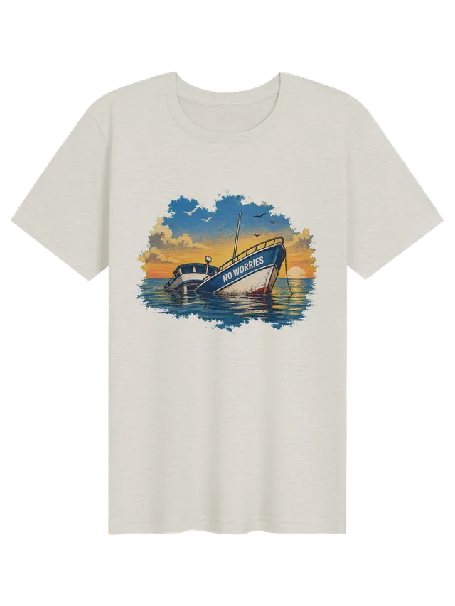 No Worries Boat heather dust preview
