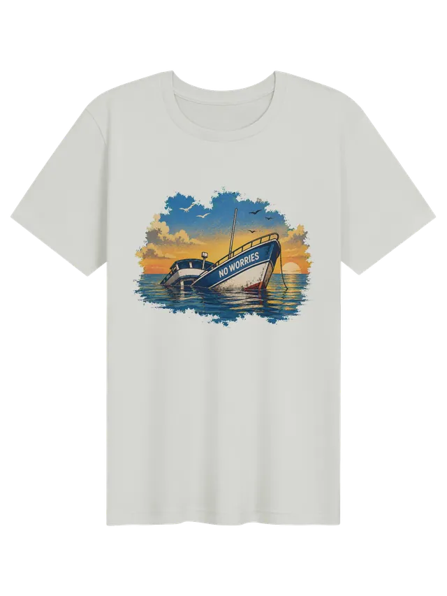 No Worries Boat silver preview