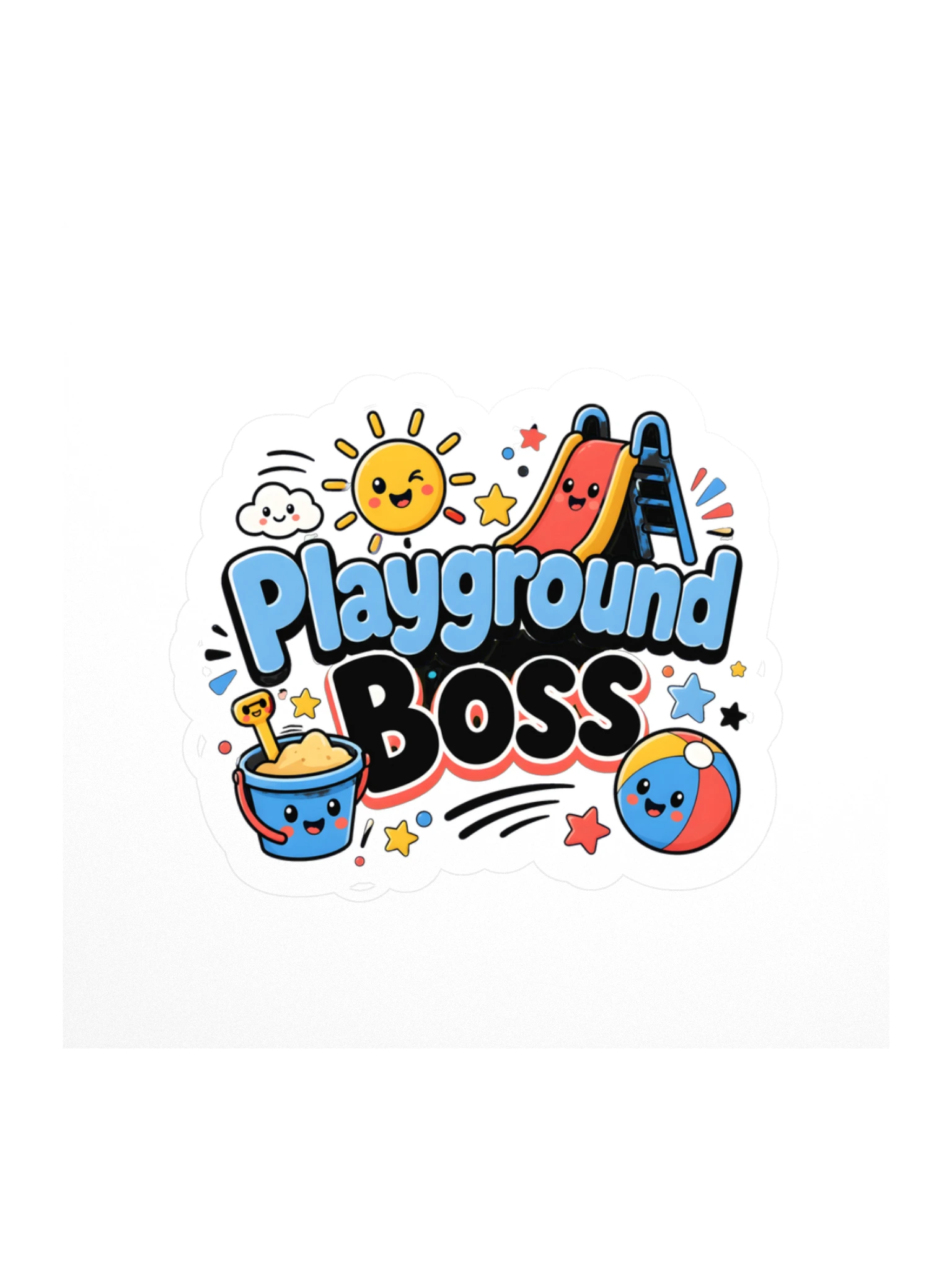 Playground Boss sticker preview