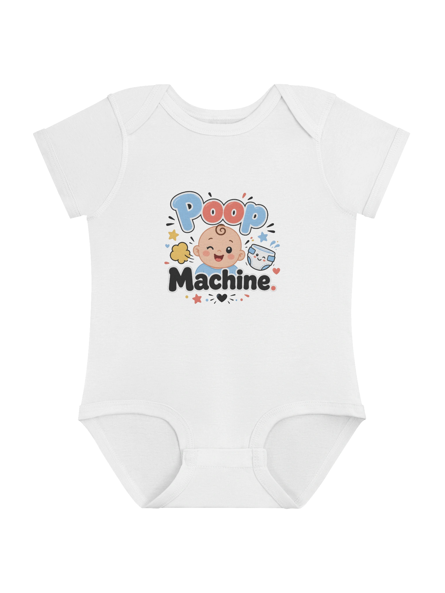 Poop Machine Baby Bodysuit preview from Lolsies