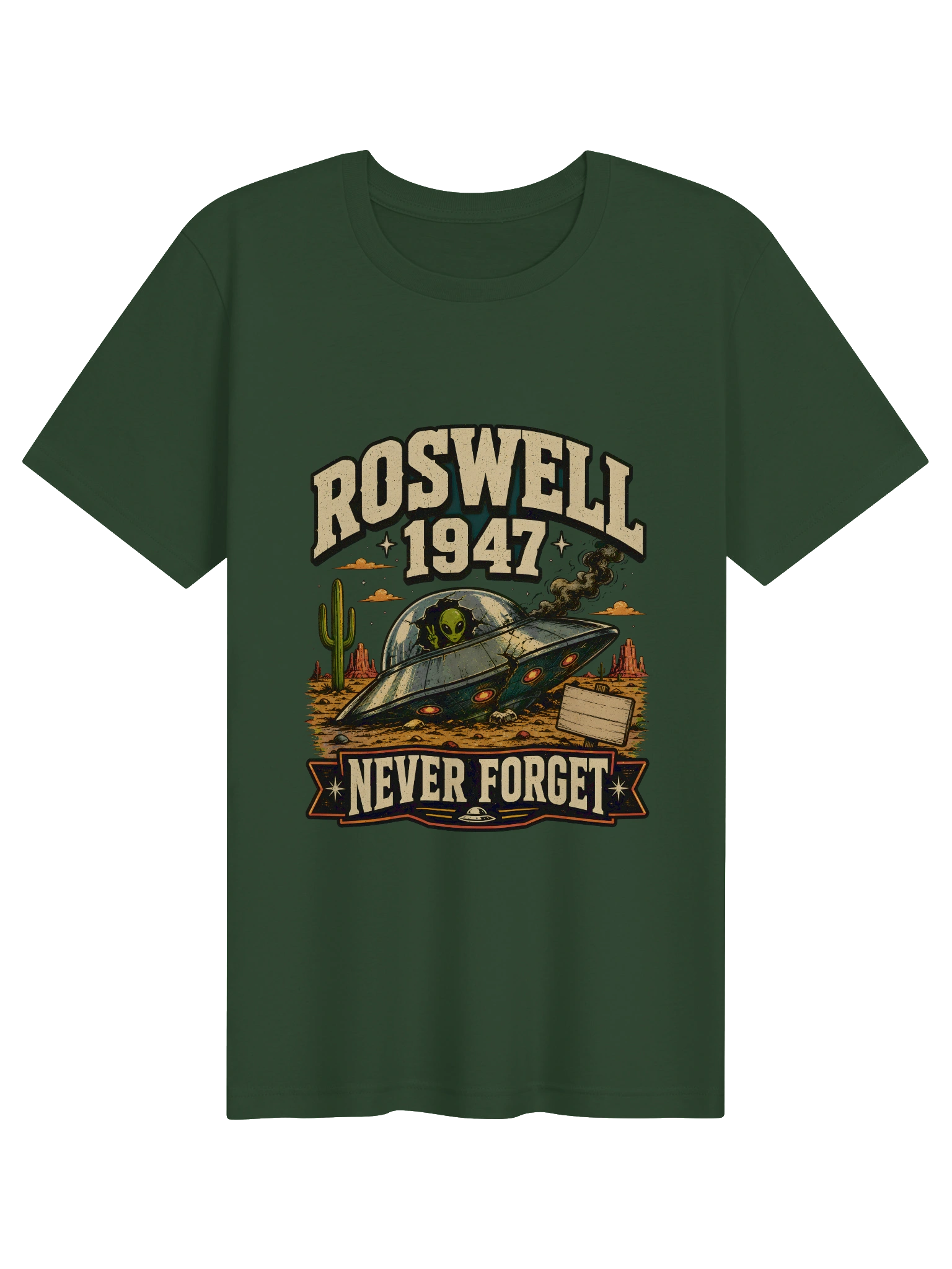 Roswell 1947 Never Forget forest preview