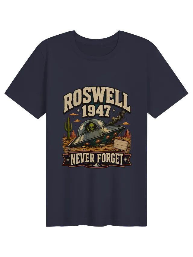 Roswell 1947 Never Forget navy preview