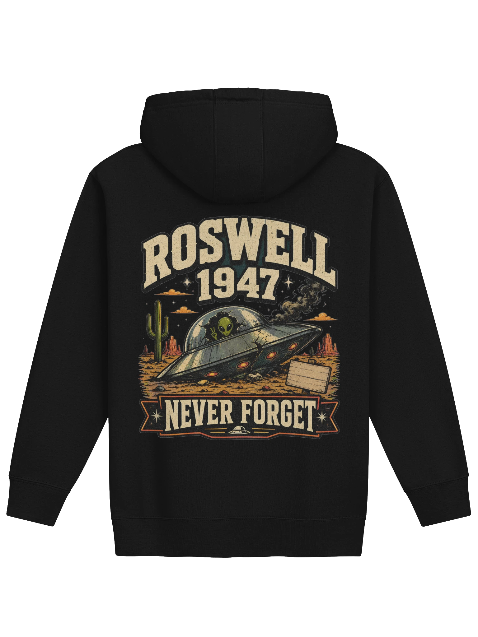 Roswell 1947 Never Forget hoodie preview