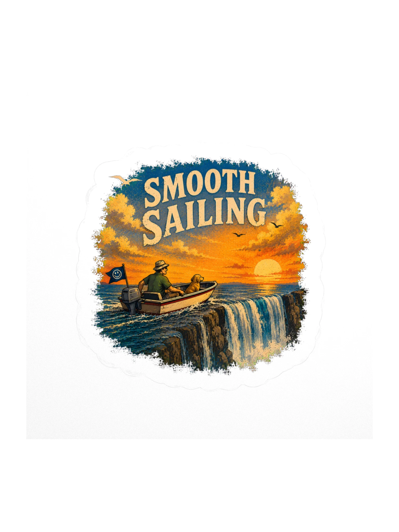 Smooth Sailing sticker preview