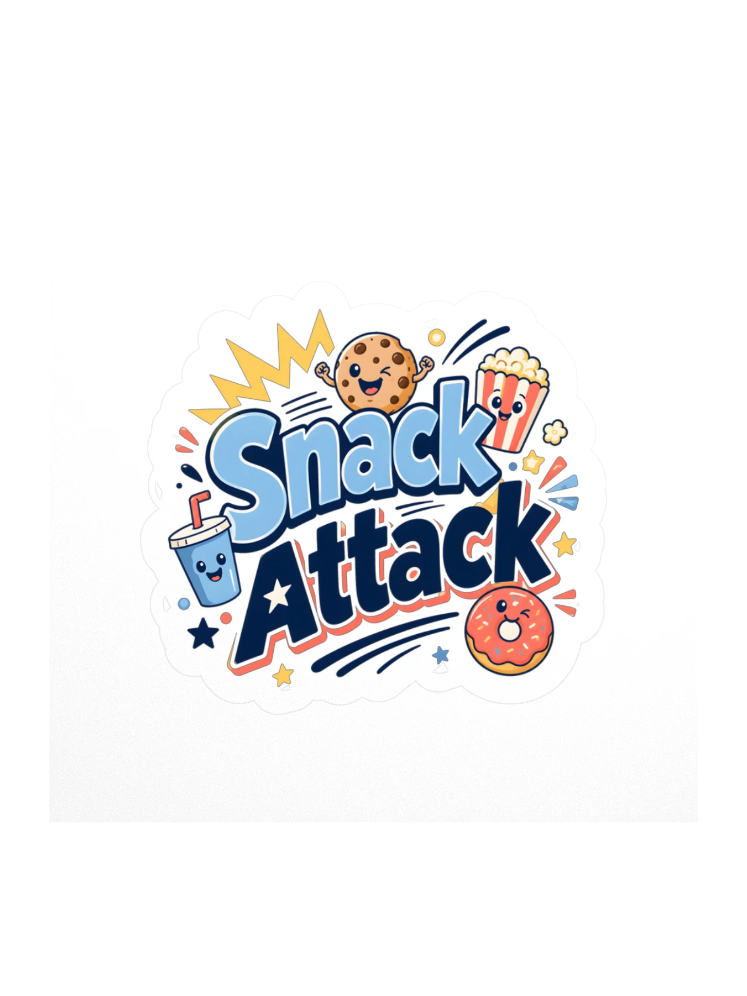 Snack Attack sticker preview