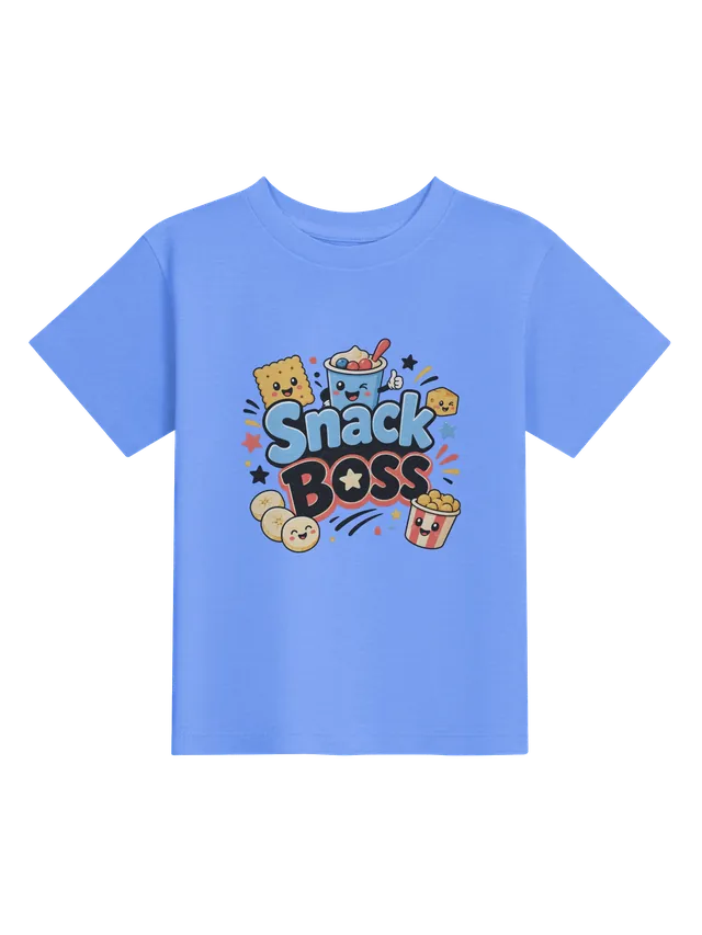 Snack Boss heather columbia blue preview