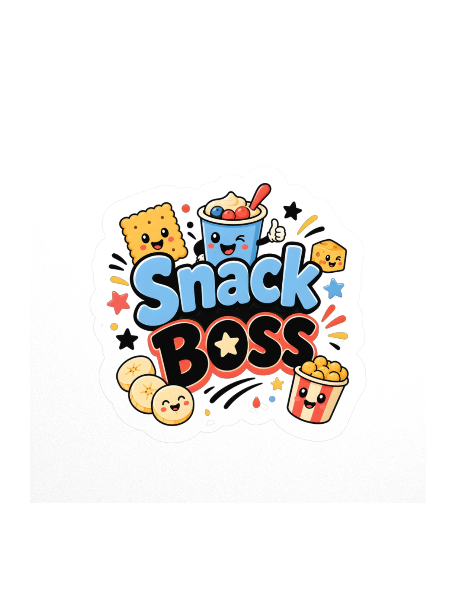 Snack Boss sticker preview