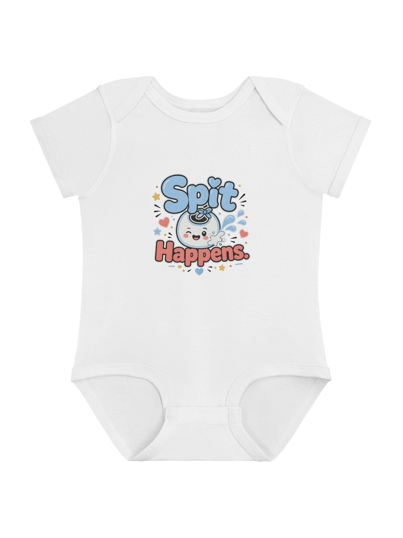 Spit Happens Baby Bodysuit preview from Lolsies