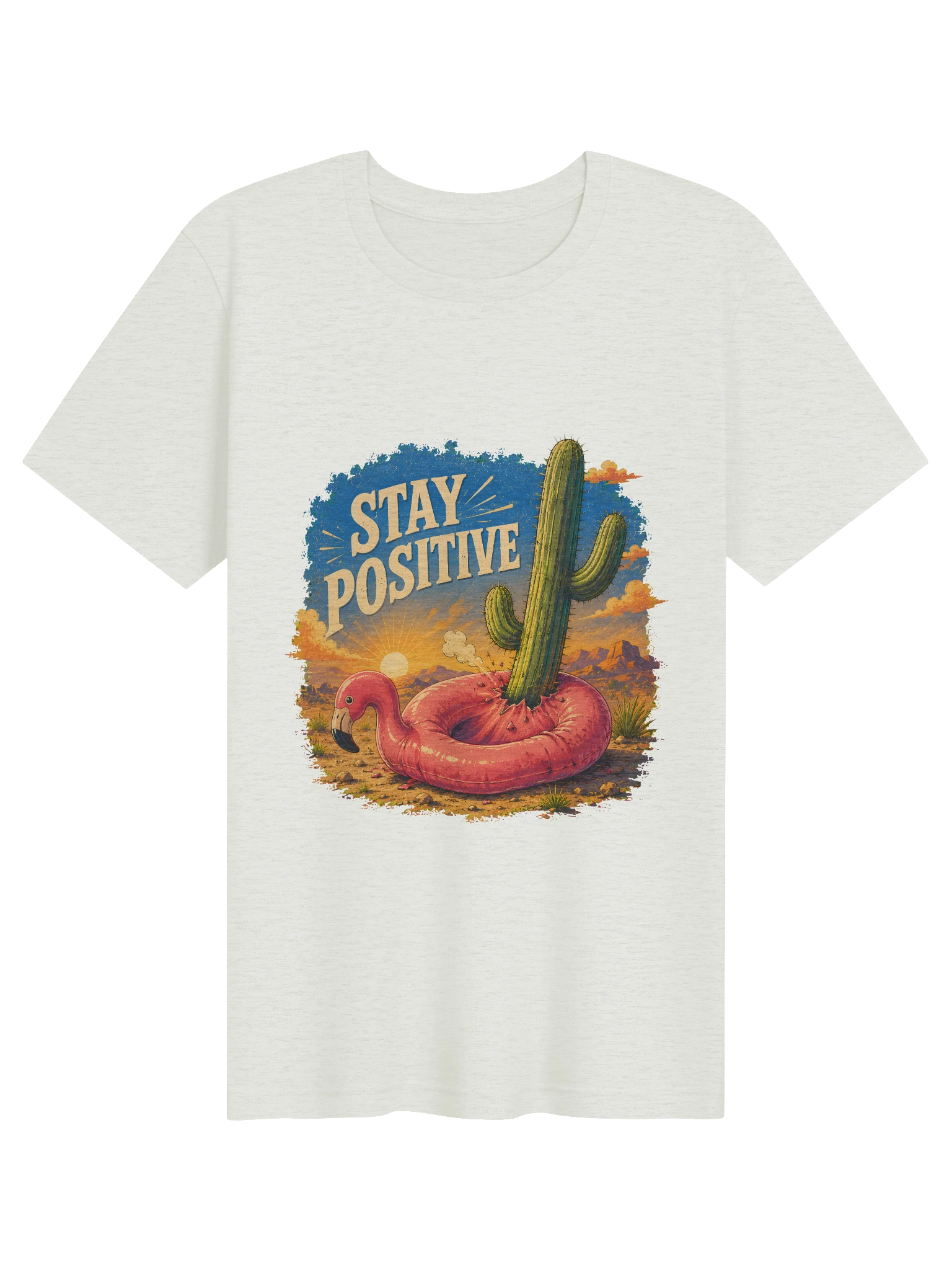 Stay Positive T-Shirt preview from Lolsies