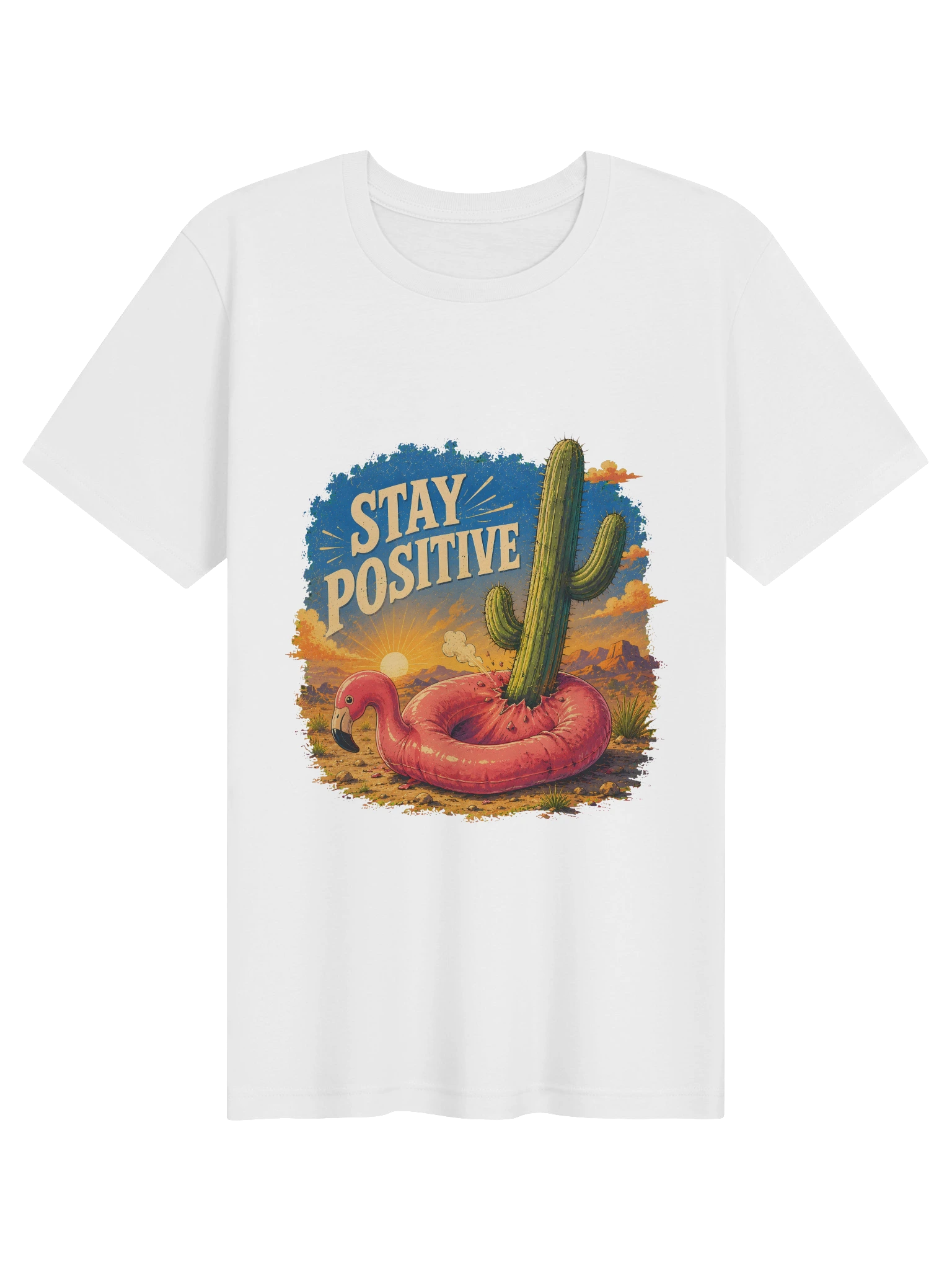 Stay Positive T-Shirt preview from Lolsies