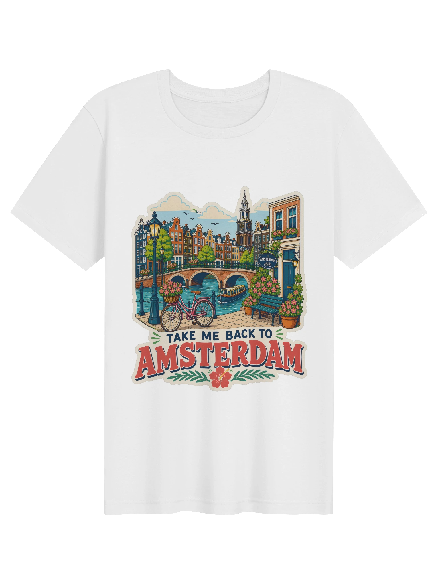 Take Me Back To Amsterdam T-Shirt preview from Lolsies