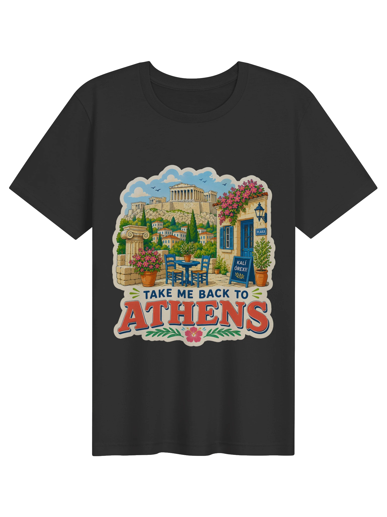 Take Me Back To Athens T-Shirt preview from Lolsies