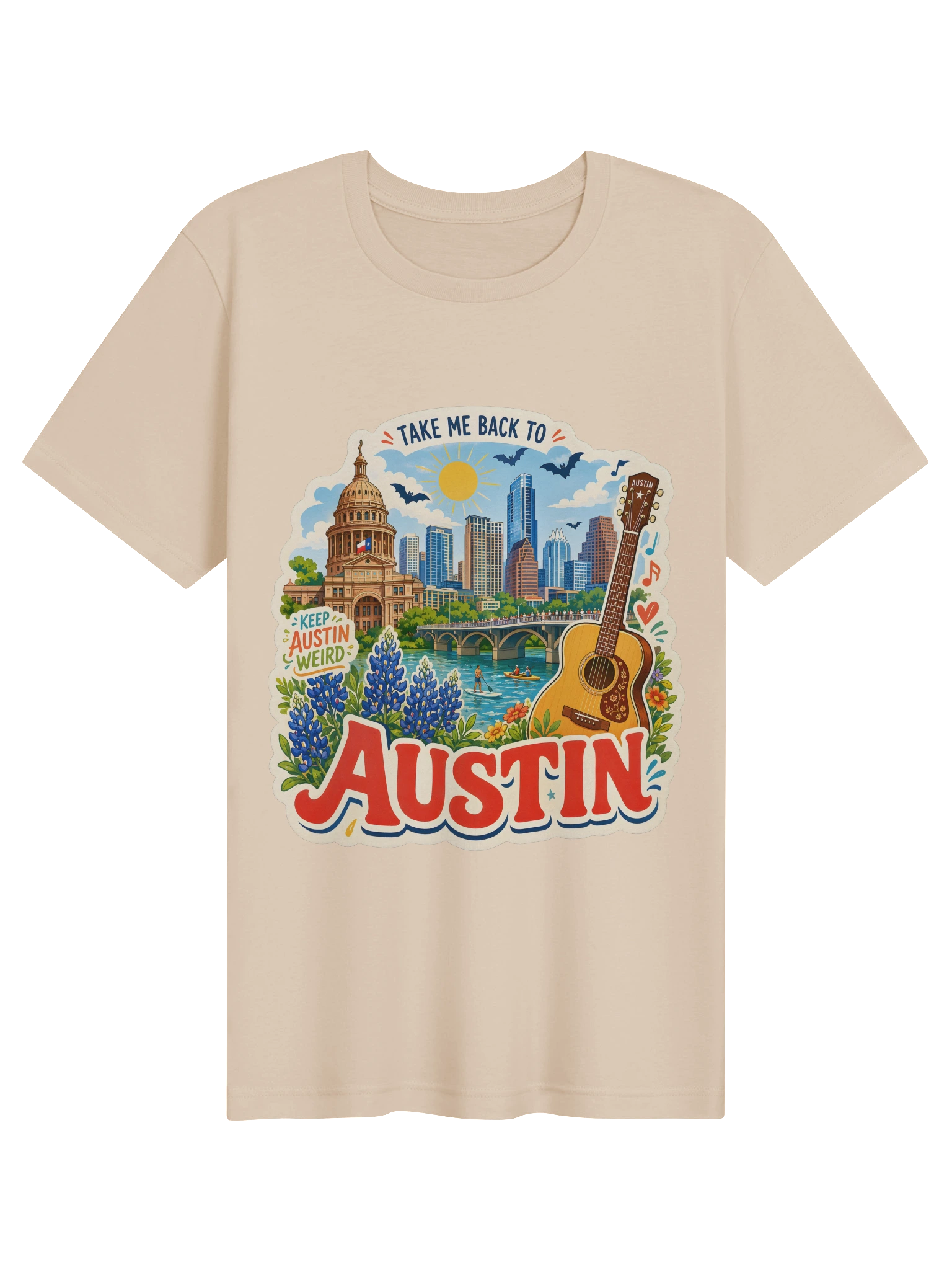 Take Me Back To Austin T-Shirt preview from Lolsies