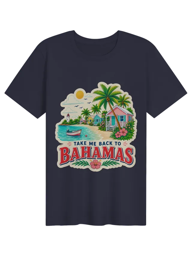 Take Me Back To The Bahamas navy preview