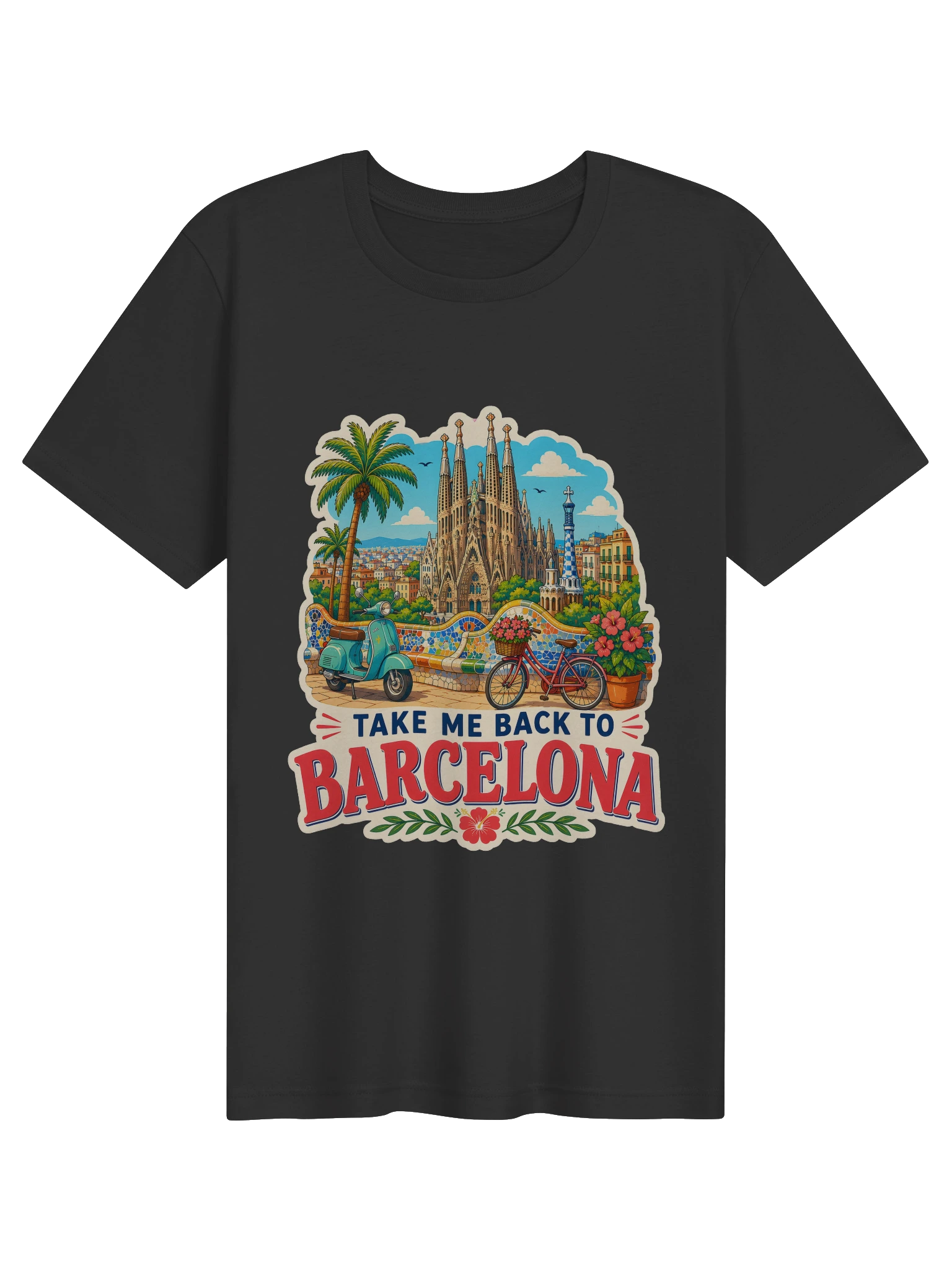 Take Me Back To Barcelona T-Shirt preview from Lolsies