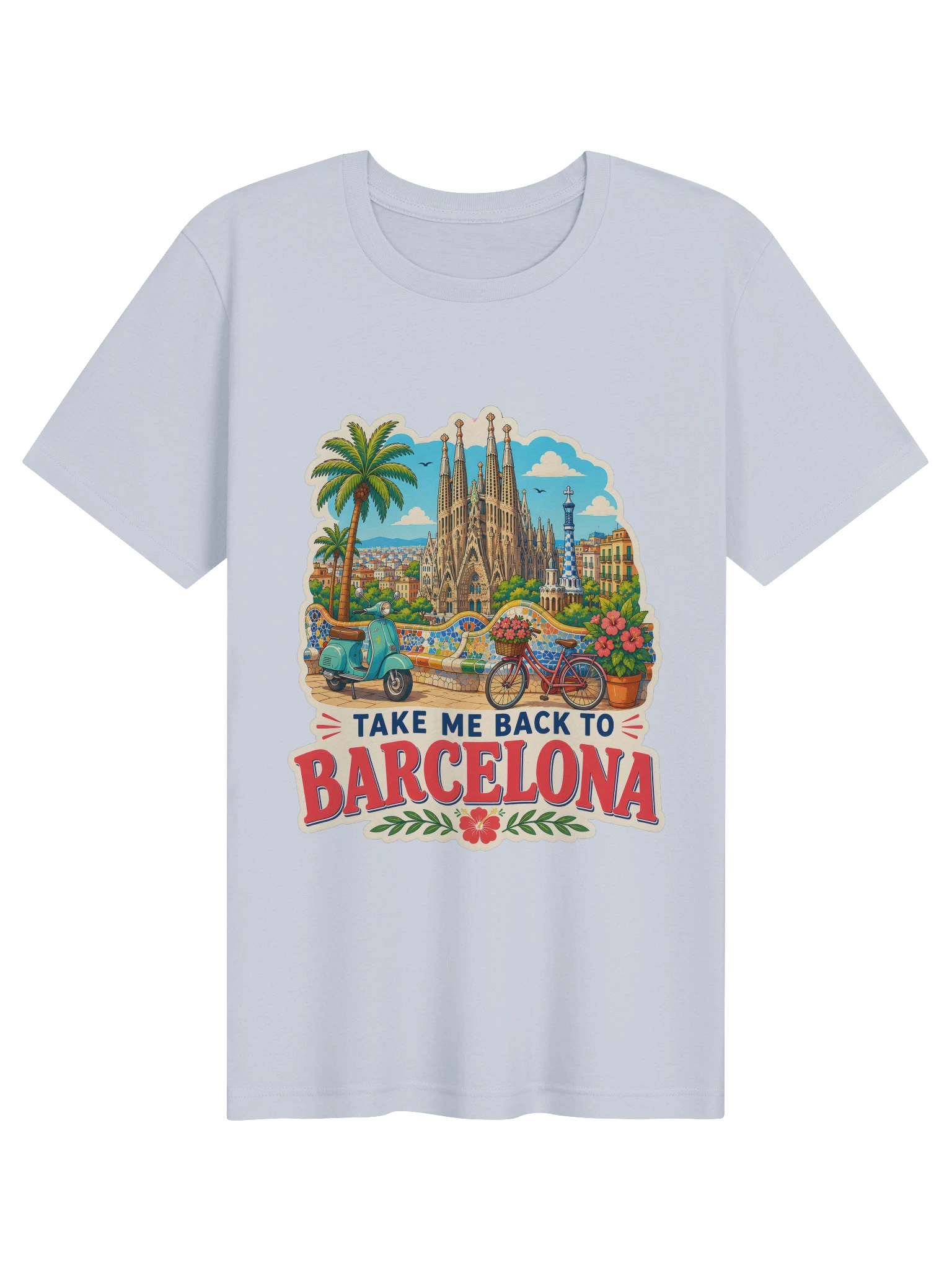 Take Me Back To Barcelona T-Shirt preview from Lolsies