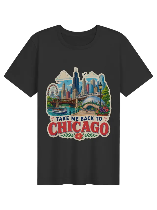 Take Me Back To Chicago dark grey preview
