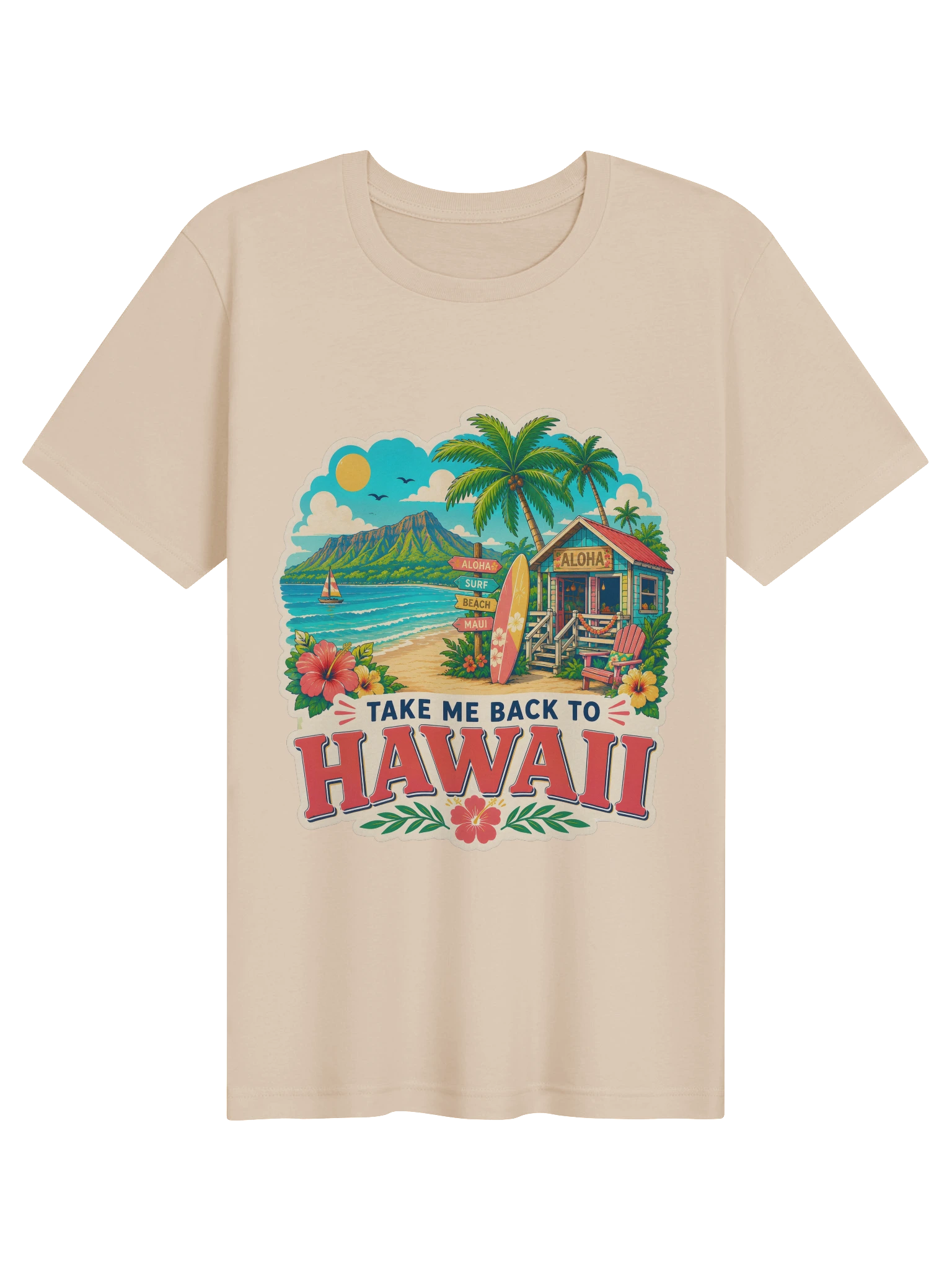 Take Me Back To Hawaii T-Shirt preview from Lolsies