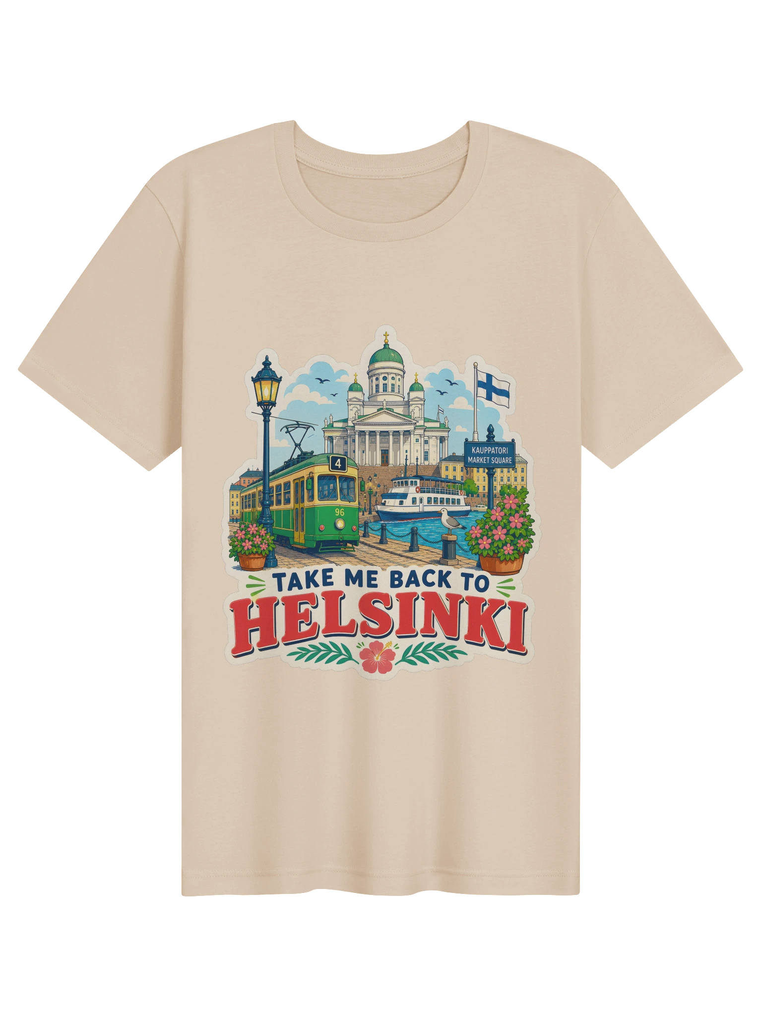 Take Me Back To Helsinki T-Shirt preview from Lolsies
