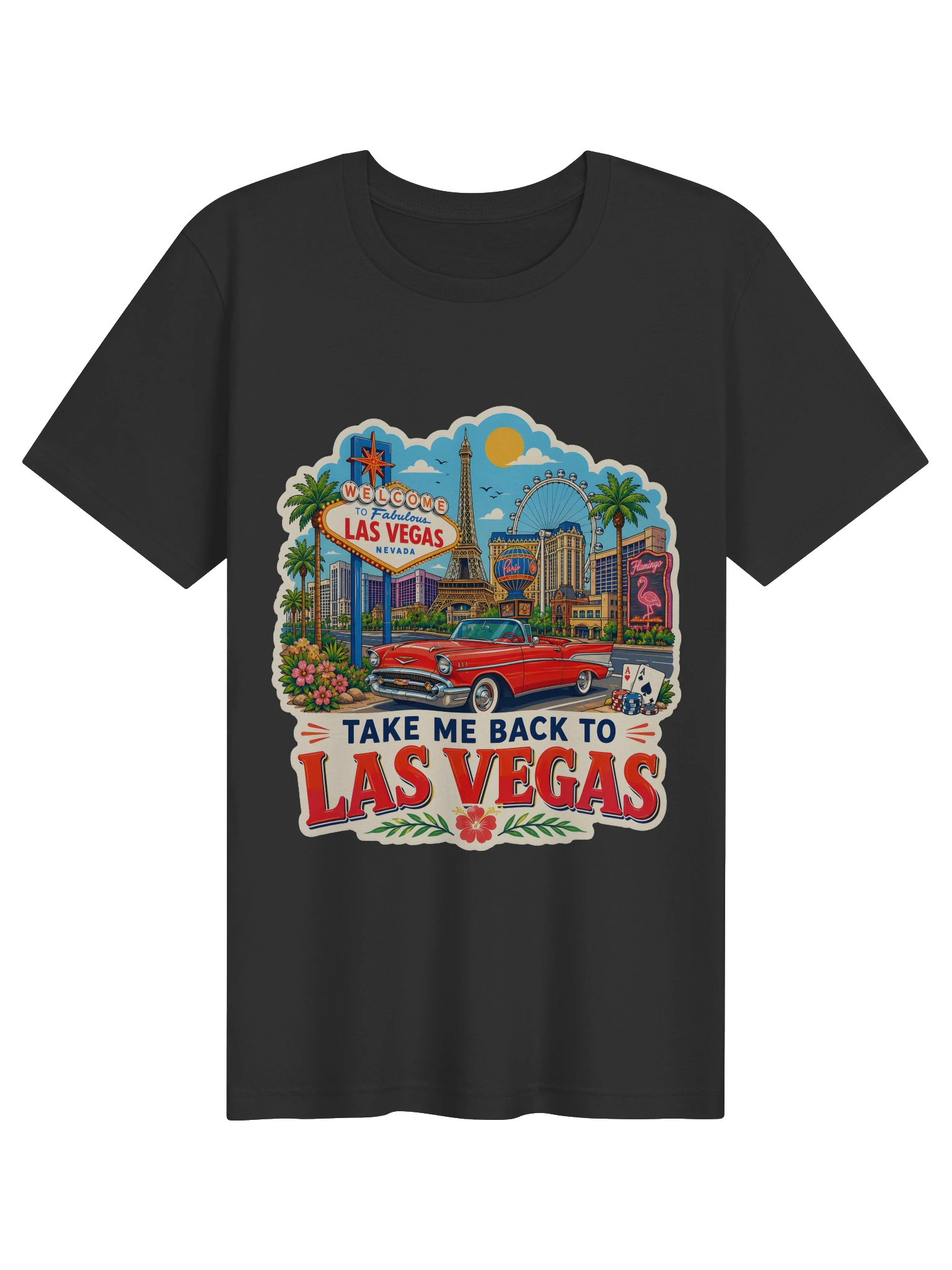 Take Me Back To Las Vegas T-Shirt preview from Lolsies