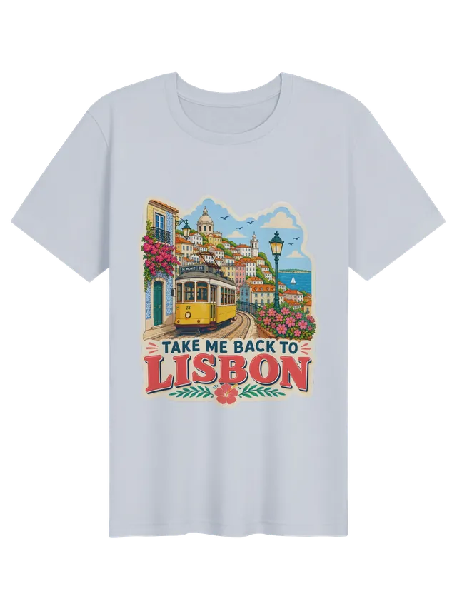 Take Me Back To Lisbon light blue preview