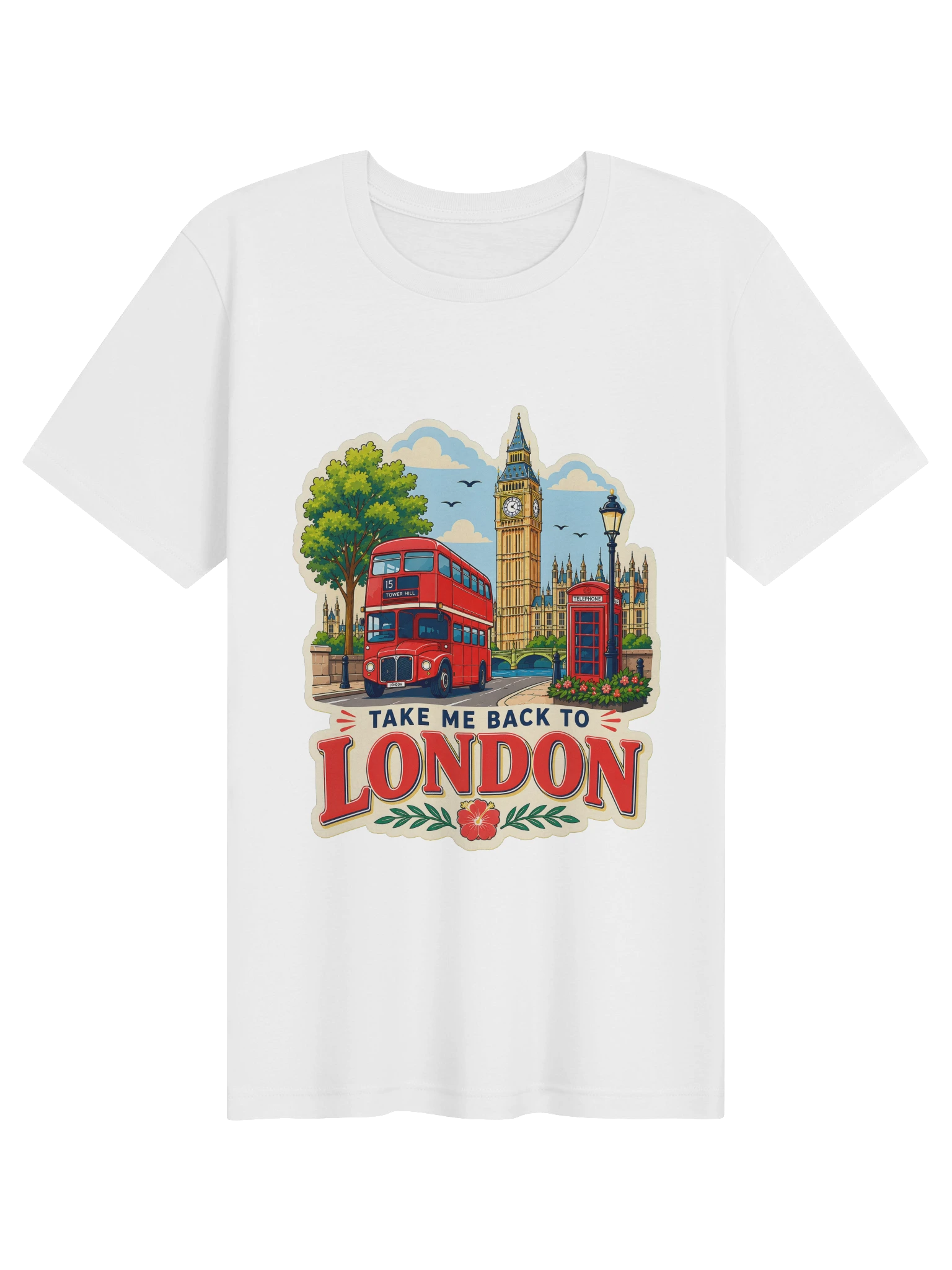 Take Me Back To London T-Shirt preview from Lolsies