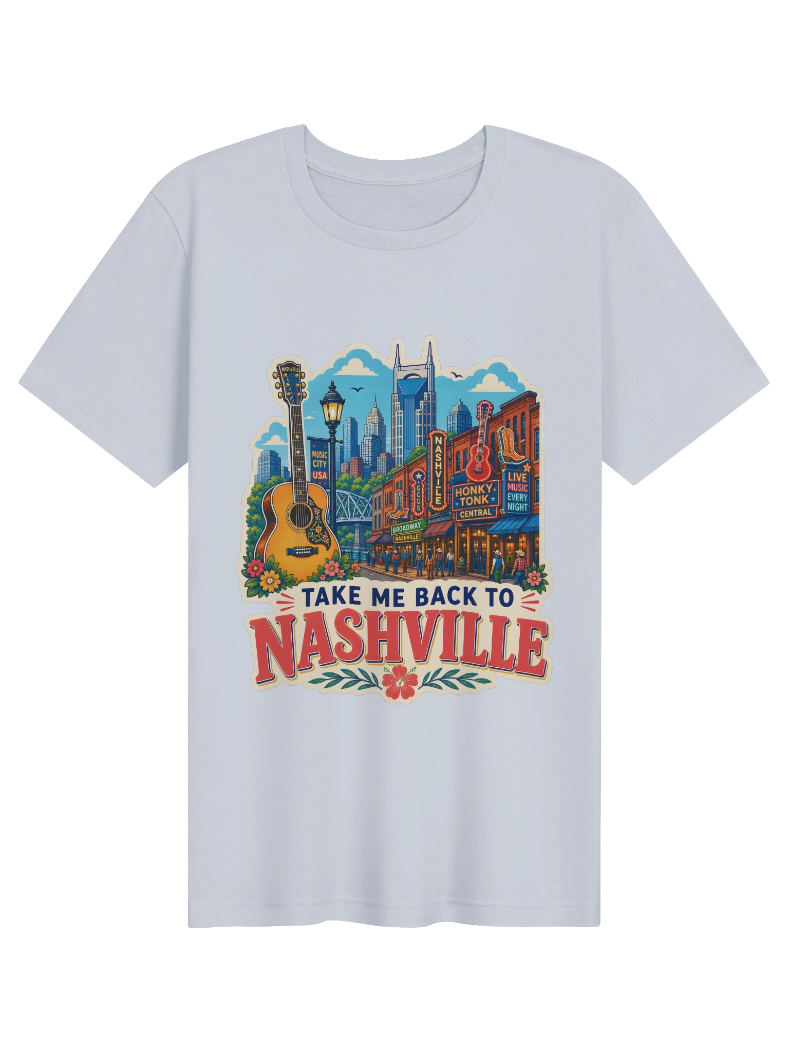 Take Me Back To Nashville T-Shirt preview from Lolsies