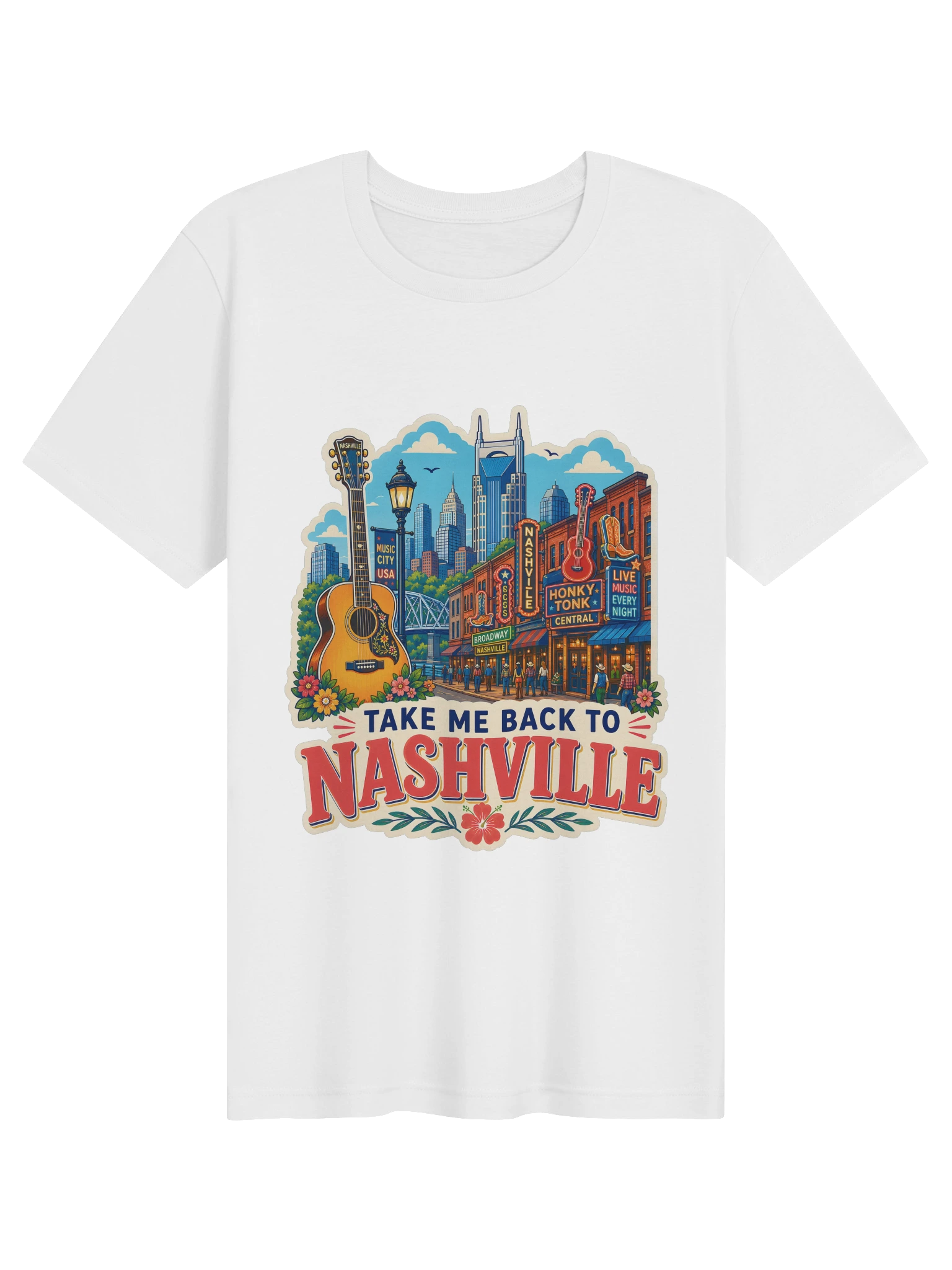 Take Me Back To Nashville T-Shirt preview from Lolsies