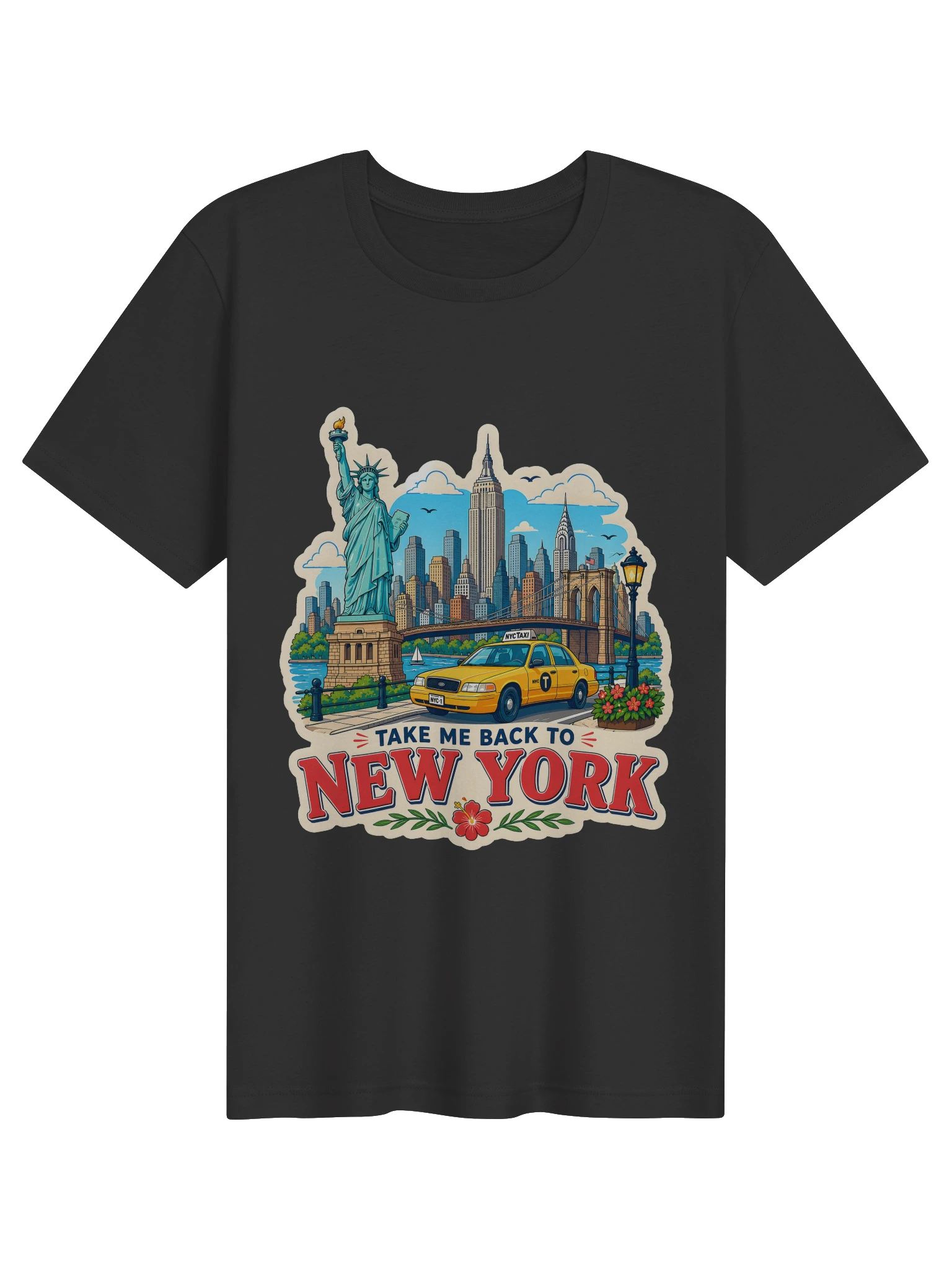 Take Me Back To New York dark grey preview