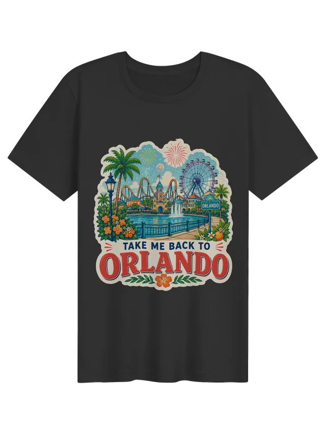Take Me Back To Orlando dark grey preview