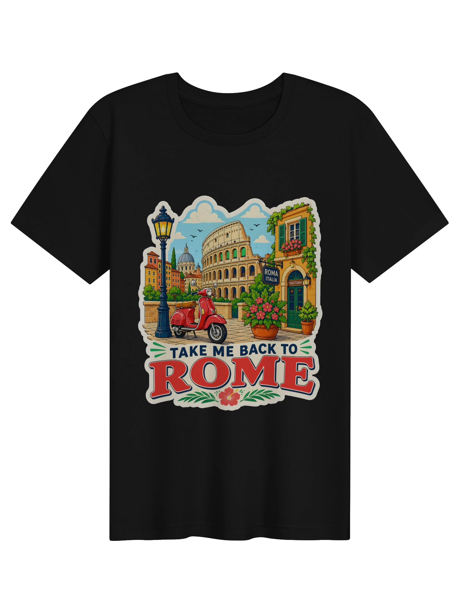 Take Me Back To Rome T-Shirt preview from Lolsies