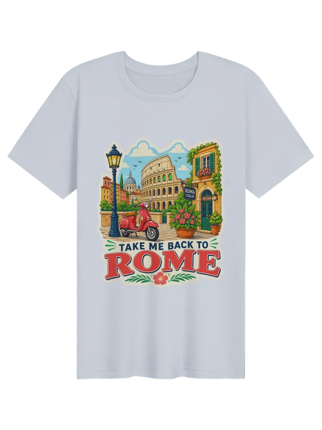 Take Me Back To Rome light blue preview