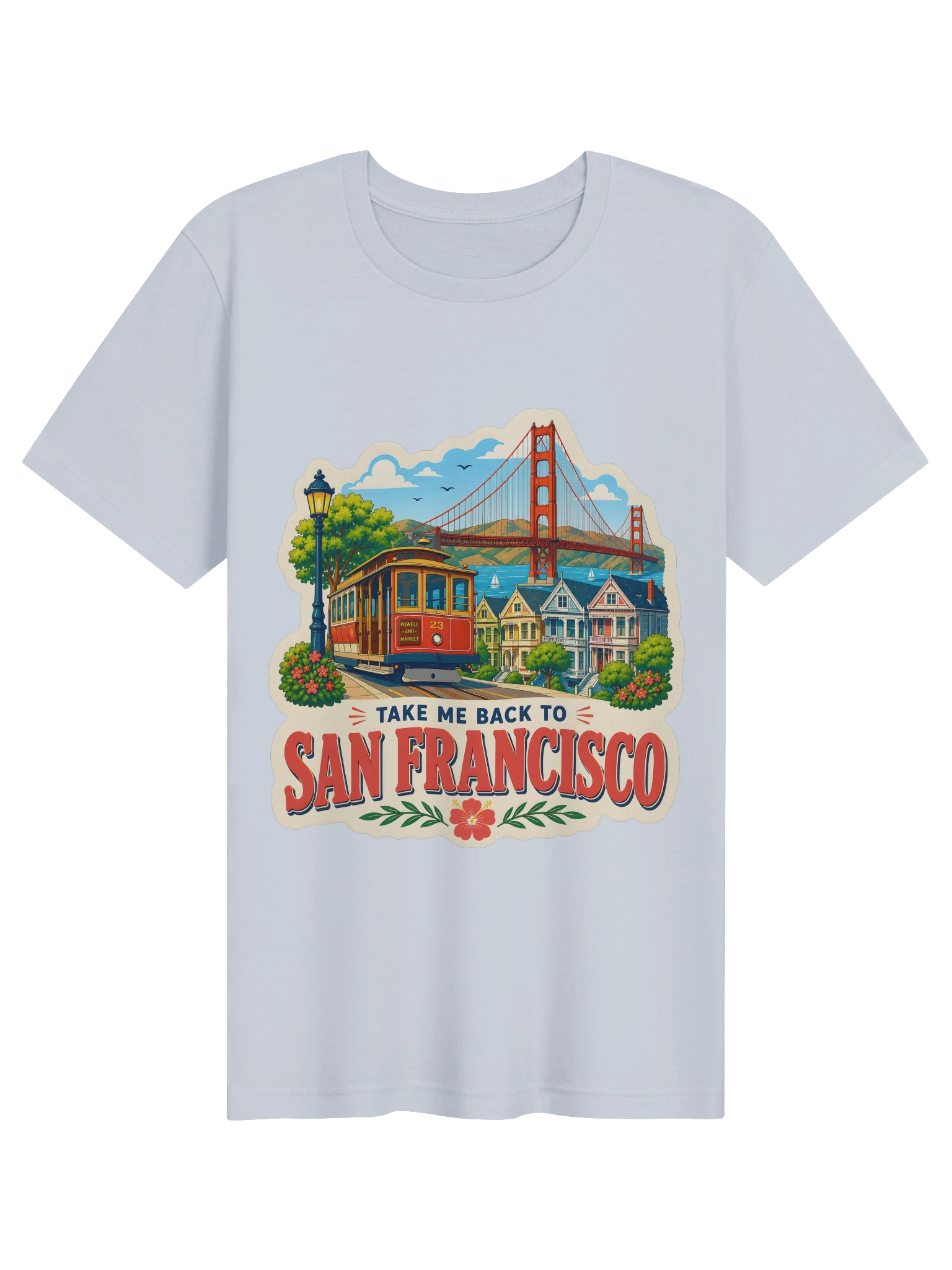 Take Me Back To San Francisco T-Shirt preview from Lolsies
