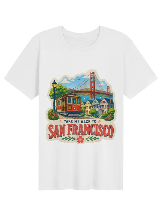 Take Me Back To San Francisco white preview