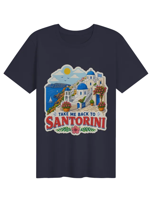 Take Me Back To Santorini navy preview