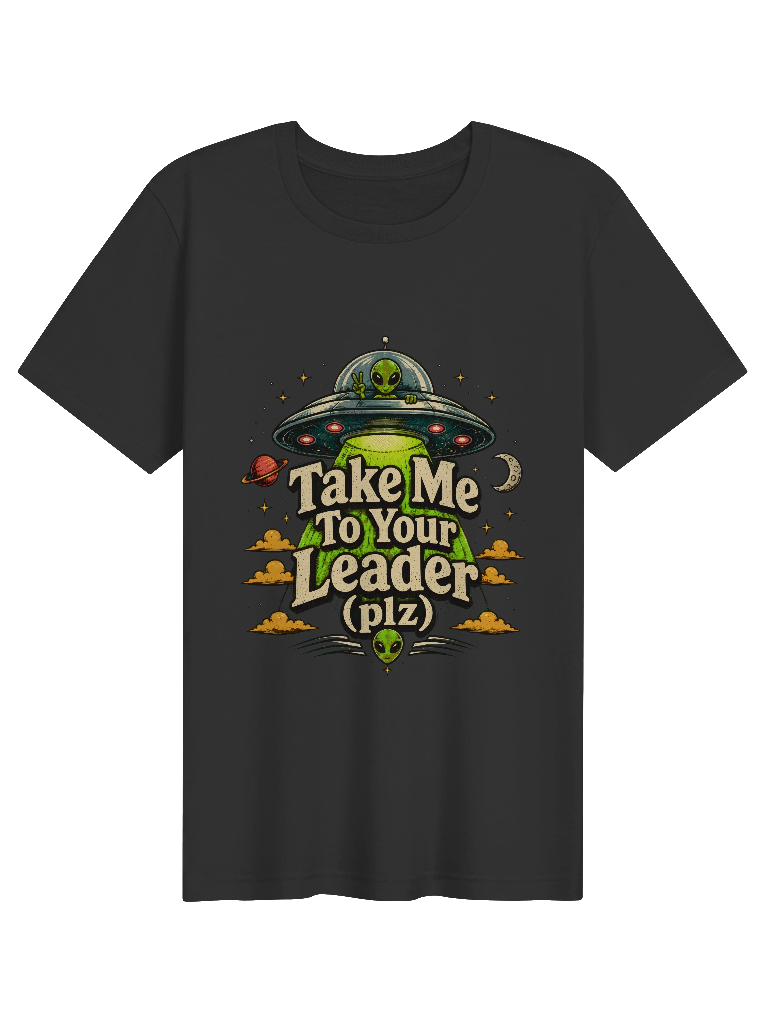 Take Me To Your Leader vintage black preview