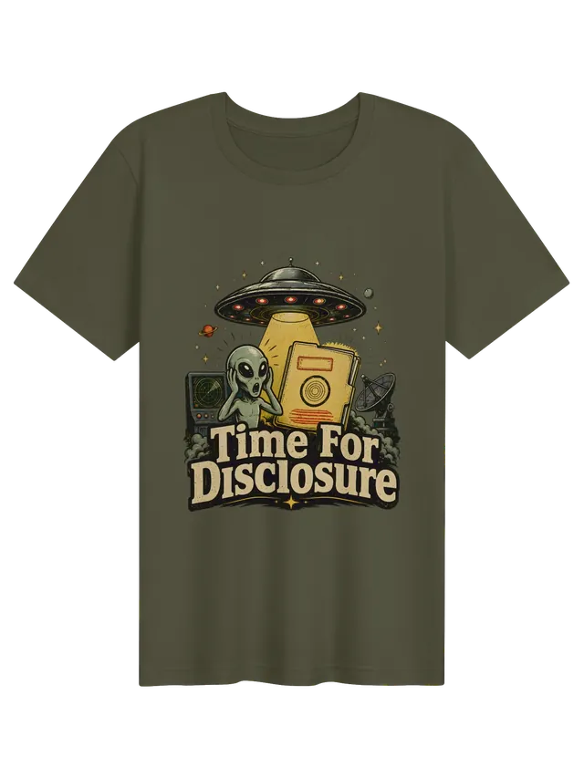 Time For Disclosure military green preview