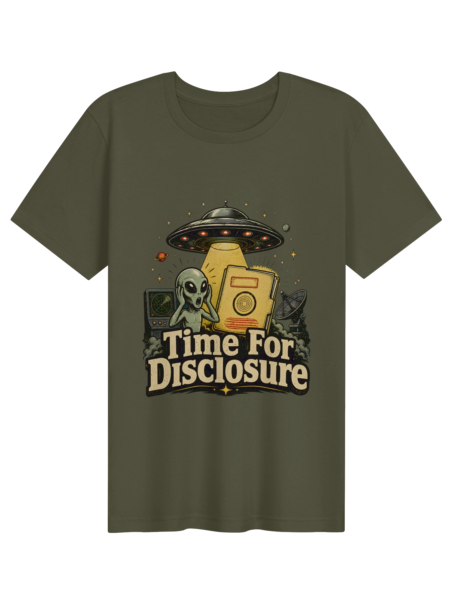Time For Disclosure military green preview